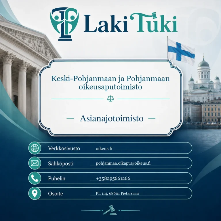 Keski-Pohjanmaan ja Pohjanmaan oikeusaputoimisto