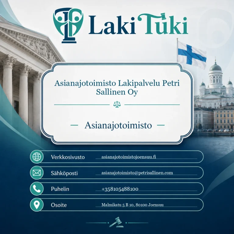 Asianajotoimisto Lakipalvelu Petri Sallinen Oy