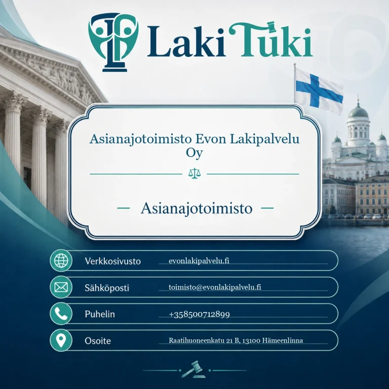Asianajotoimisto Evon Lakipalvelu Oy