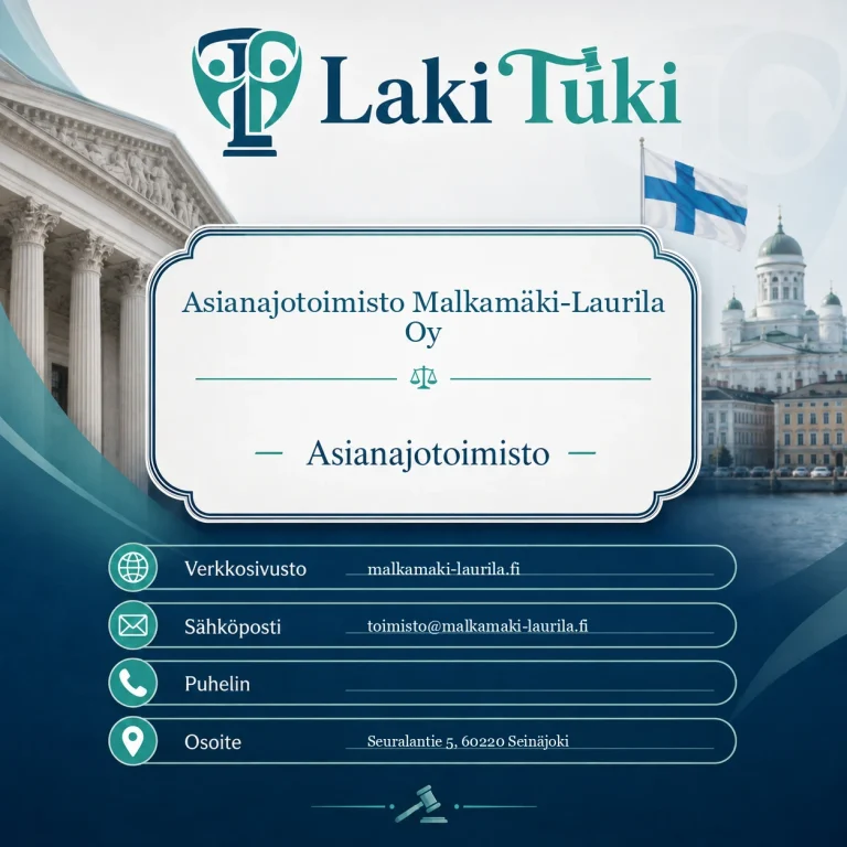 Asianajotoimisto Malkamäki-Laurila Oy