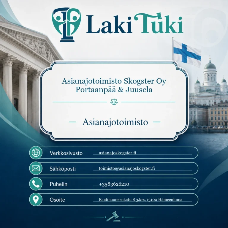 Asianajotoimisto Skogster Oy Portaanpää & Juusela